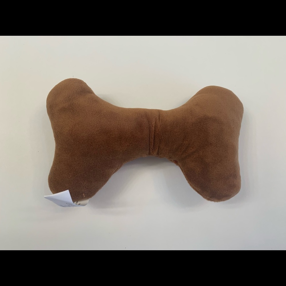 ChewChoo Vuiton Plush Pet Bone - Designer Dog - Squeak Toy - NWT - Picture 3 of 6
